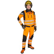 Forestry Jacket Stretch Class 2 En20471 Orange/Black