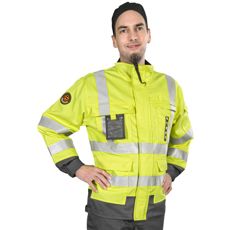 Jacket Flame Serpent Class 3 En20471 Yellow/Gray