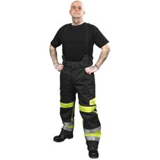 Winter Trousers Flame Retardant Sorus Class 1 En20471 Yellow/Gray