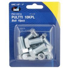 Bolt Unc 1/2 X 1