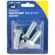 Bolt Unf 9/16X1 1/2