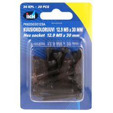 Hex screw M5X30 12.9 20pcs Din912