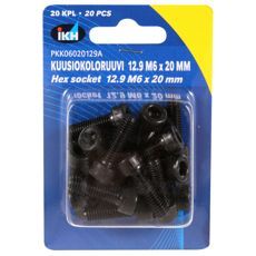 Hex screw M6X20 12.9 20pcs Din912