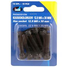 Socket screw M6X30 12.9 15pcs Din912