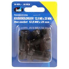 Socket screw M8X25 12.9 10pcs Din912