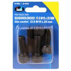 Hex screw M10X25 12.9 5 pcs Din912