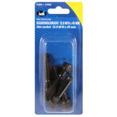 Hex screw M10X45 12.9 4 pcs Din912
