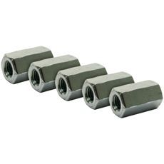 Extension nut M5 5 pcs Din6334