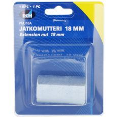 Extension nut M18 1 pcs Din6334
