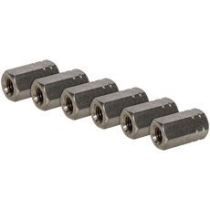 Extension nut M5 A4 6 pcs Din6334