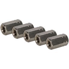 Extension nut M6 A4 5 pcs Din6334