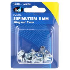 Wing Nut M5 10Pcs Din315