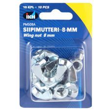 Wing nut M8 10pcs Din315
