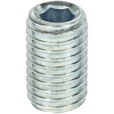Set screw M10X20 Din916 8pcs 45H Zinc-plated