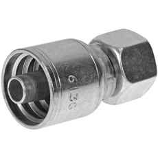 Hose coupling Bsp 1/2-3/8 Straight Int Thread