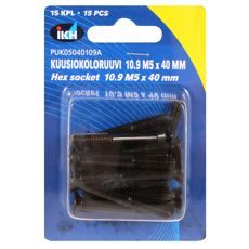 Socket Screw M5X40 10.9 15Pcs Countersunk Din7991