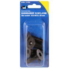 Hex screw M12X40 10.9 5pcs Countersunk Din7991