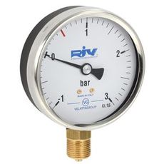 Pressure/vacuum gauge 3/8 80mm