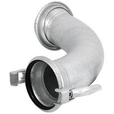 Elbow coupling 90 degrees Valducci 150mm Male/Female