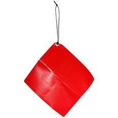 Warning flag for trailer Red