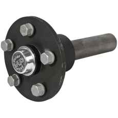 Unbraked hub 500Kg 5X112
