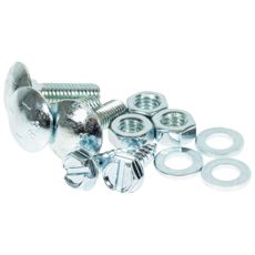 Bolt kit for mounting rail, complete parts for secure installation and assembly.