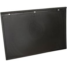 Splash guard in the size 620x400 mm for maximum protection.