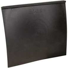 Splash guard in size 420x350 mm, effective against splashes and debris.