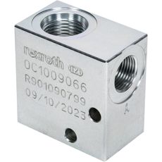 Block for Cartridge valve 2/2 3/8