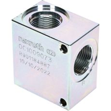 Block for Cartridge valve 2/2 3/4