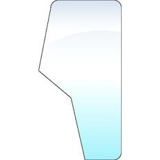 Door Glass RH JD - S-R131164