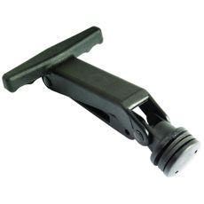 Handle for side window, provides quick and easy access.