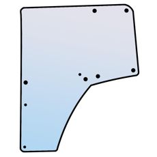 Door Glass LH JD - L174348