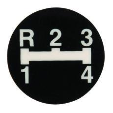 Gear Stick Decal MF 135 - 1682628M1
