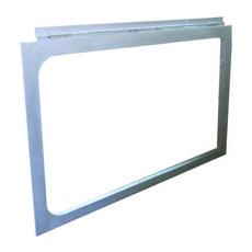 Rear window frame