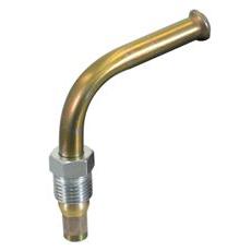 Angled fuel hose Ford