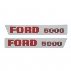 Decal Set Ford / New Holland 5000 Ford - C5NN16605AB