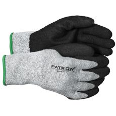 Work Gloves Nitrile Coated Cl4 Cut Protection With Lining