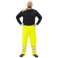 Rain trousers Pronton Cl2 En20471 Yellow