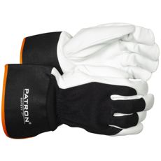 Work gloves Rib Leather Safety cuff