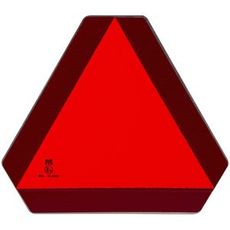 Slow Moving Vehicle Warning Triangle Aluminum