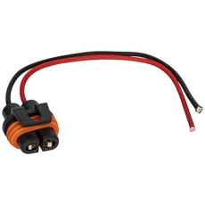 Connector H9 H11, ideal for lighting in agricultural vehicles.