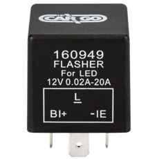 Flasher Relay Led 3-Pole 12V