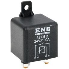 Changeover Relay 4-Pole 24V 100A