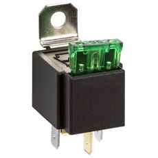 Relay 4-Pole 24V 30A With Fuse