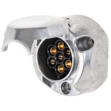 Connector Outlet 7-Pole Aluminum Ip