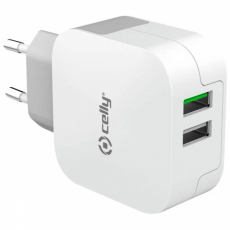Wall charger 2x USB-A 17W 3.4 A