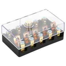 Fuse Holder 5-Piece Ceramic/Screw