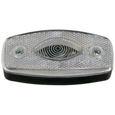Position Light Polycarbonate Glass White Ajba