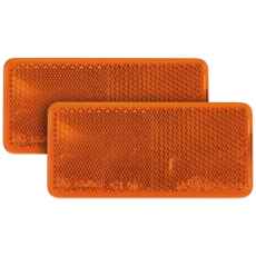 Self-adhesive Yellow Reflector 40X90 2 Pcs